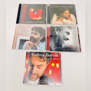 Andrea Bocelli CD Collection